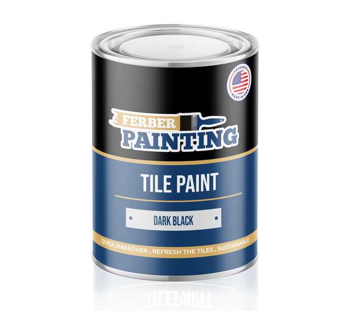 Tile Paint Dark black