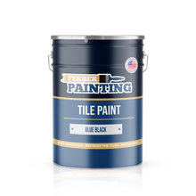 Tile Paint Blue black