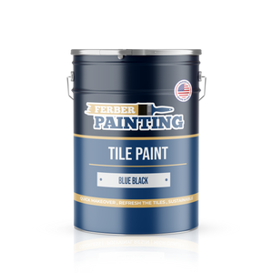 Tile Paint Blue black