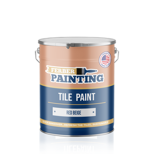 Tile Paint Red beige