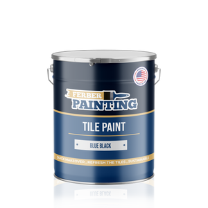 Tile Paint Blue black