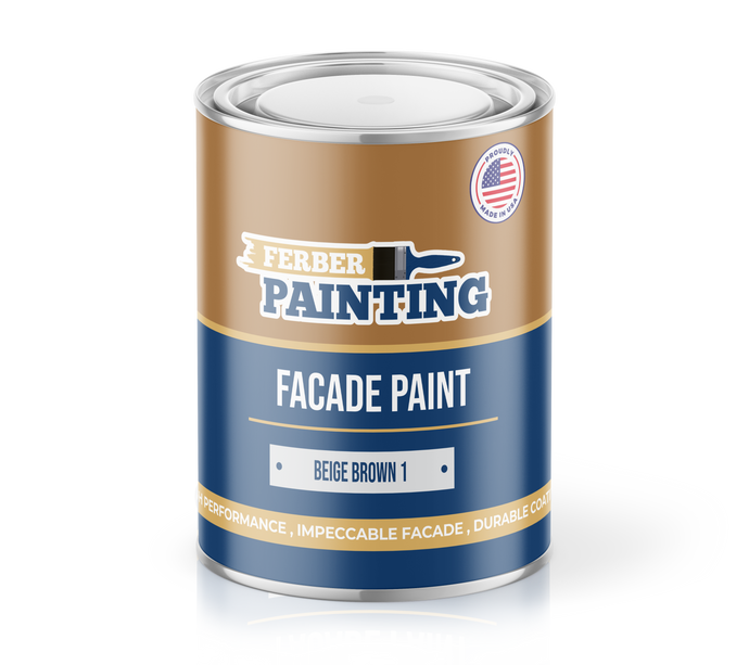 Facade Paint Beige brown