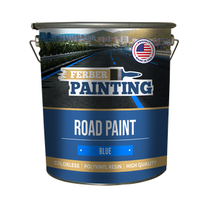 Road Paint Blue