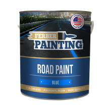 Road Paint Blue