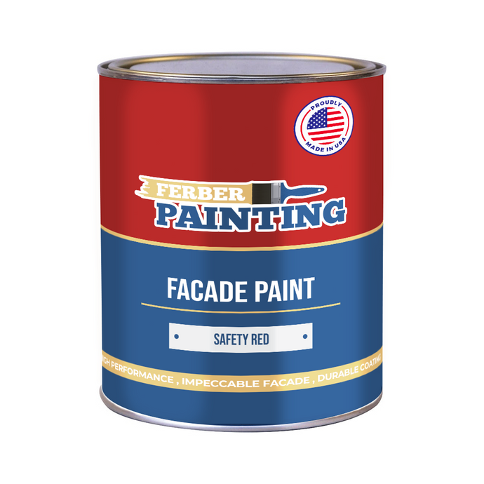 Facade Paint Safety red