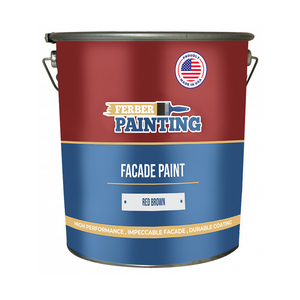 Facade Paint Red brown