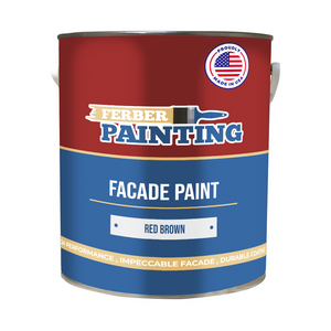 Facade Paint Red brown