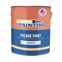 Facade Paint Salmon red