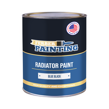 Radiator Paint Blue black