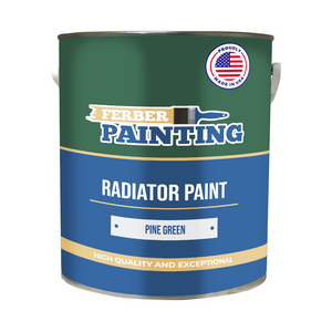 Radiator Paint Pine green