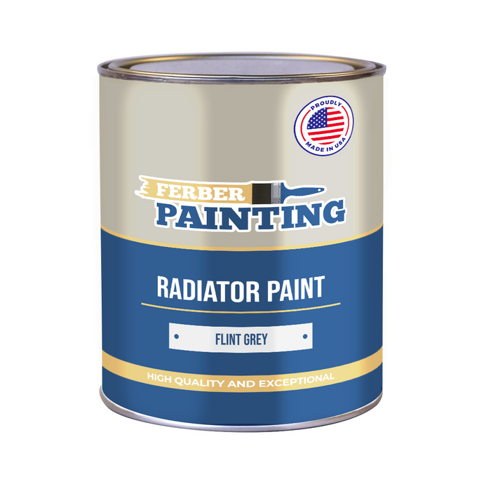 Radiator Paint Flint grey
