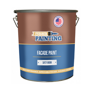 Facade Paint Safety brown