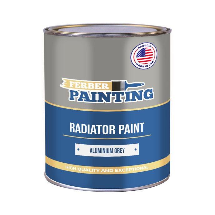 Radiator Paint Aluminium grey
