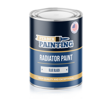 Radiator Paint Blue black