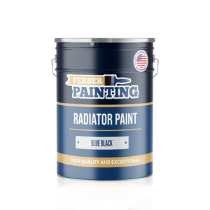 Radiator Paint Blue black