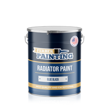 Radiator Paint Blue black