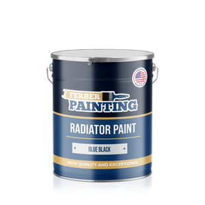 Radiator Paint Blue black