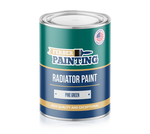 Radiator Paint Pine green