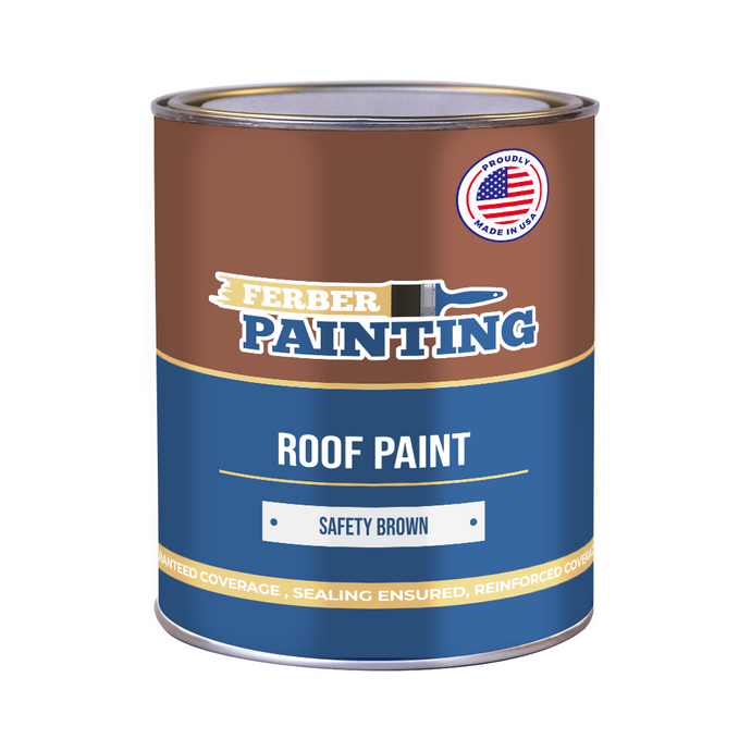 Roof Paint Safety brown