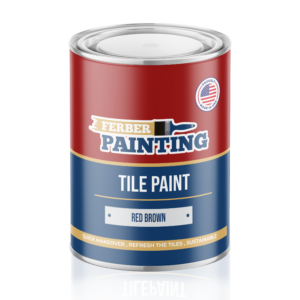 Tile Paint Red brown