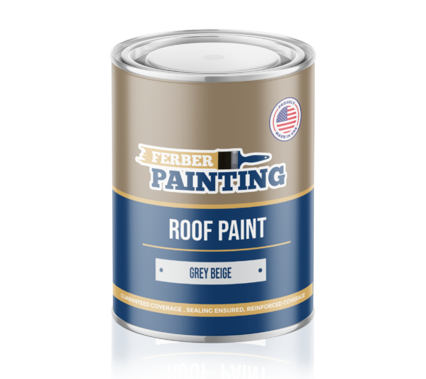 Peinture toiture Gris beige