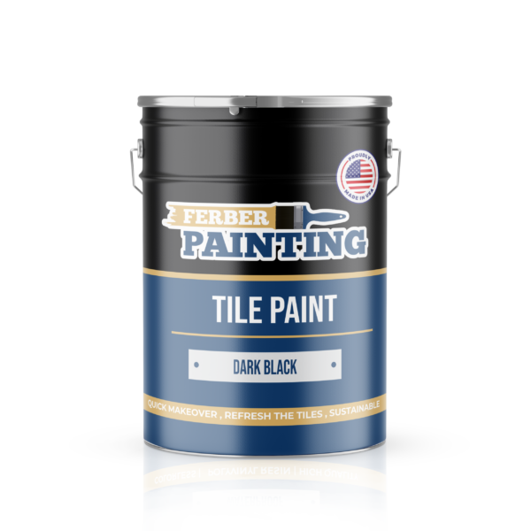 Tile Paint Dark black - Bilde 3