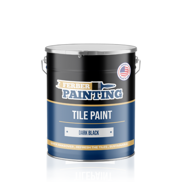Tile Paint Dark black - Bilde 2