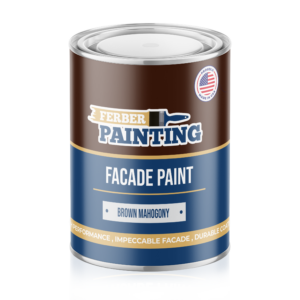 Facade Paint Brown mahagony