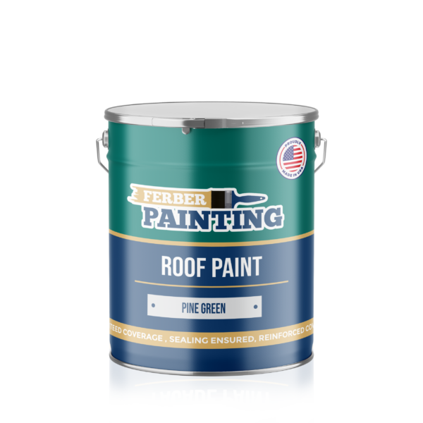 Peinture de toiture vert pin - Image 2