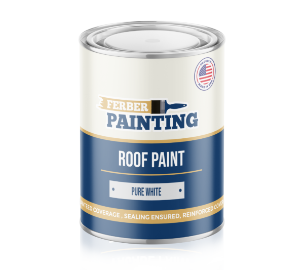Tinta para telhados Branco puro