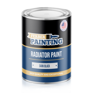 Radiator Paint Dark black