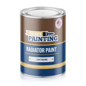Peinture radiateur Brun acajou