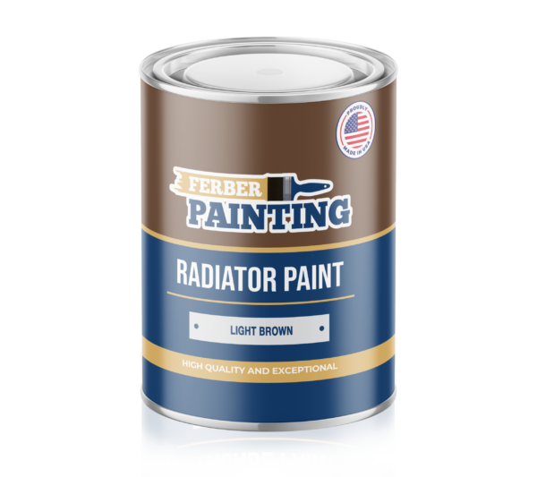 Peinture radiateur Brun acajou