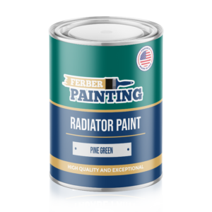 Radiator Paint Pine green