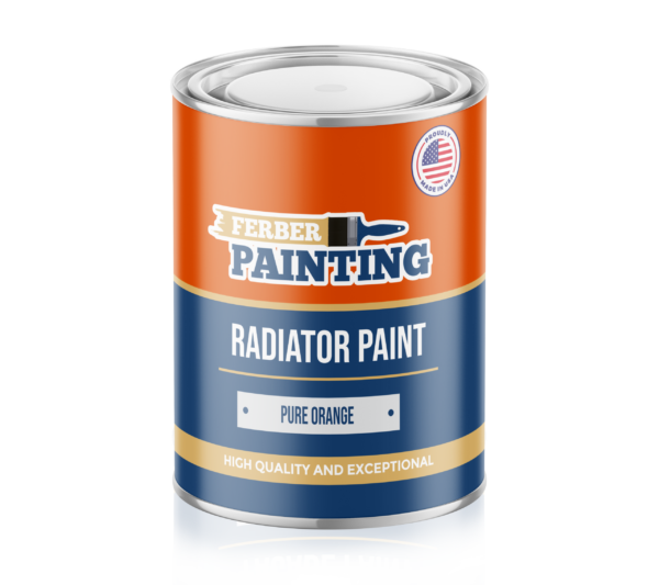 Radiator Paint Pure orange