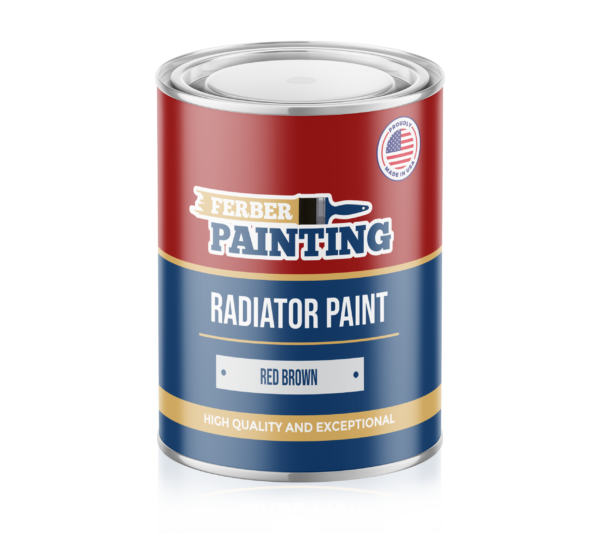 Peinture radiateur Rouge brun