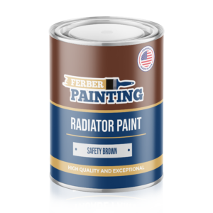 Radiator Paint Safety brown