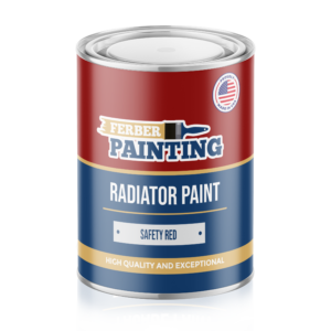 Radiator Paint Safety red