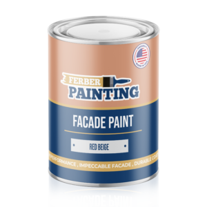 Facade Paint Red beige