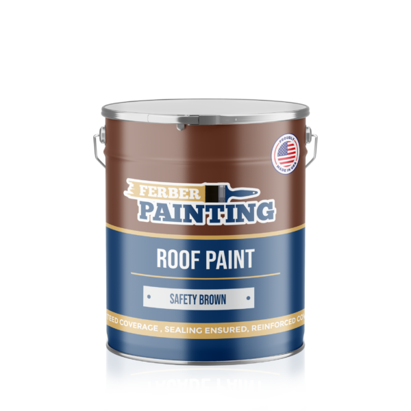 Roof Paint Safety brown – Image 2